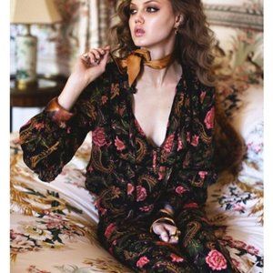 Spell & Gypsy Collective Etienne Blouse Noir Boho